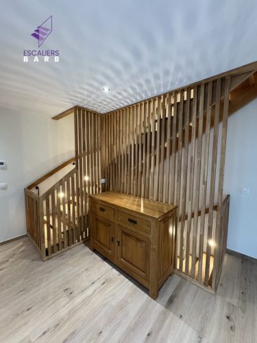 escalier-bois-chêne-design-claustra